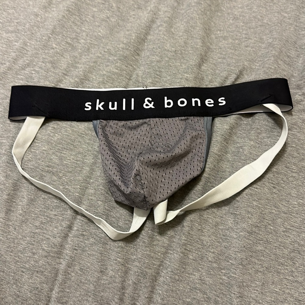 Skull & Bones mesh jockstrap size M